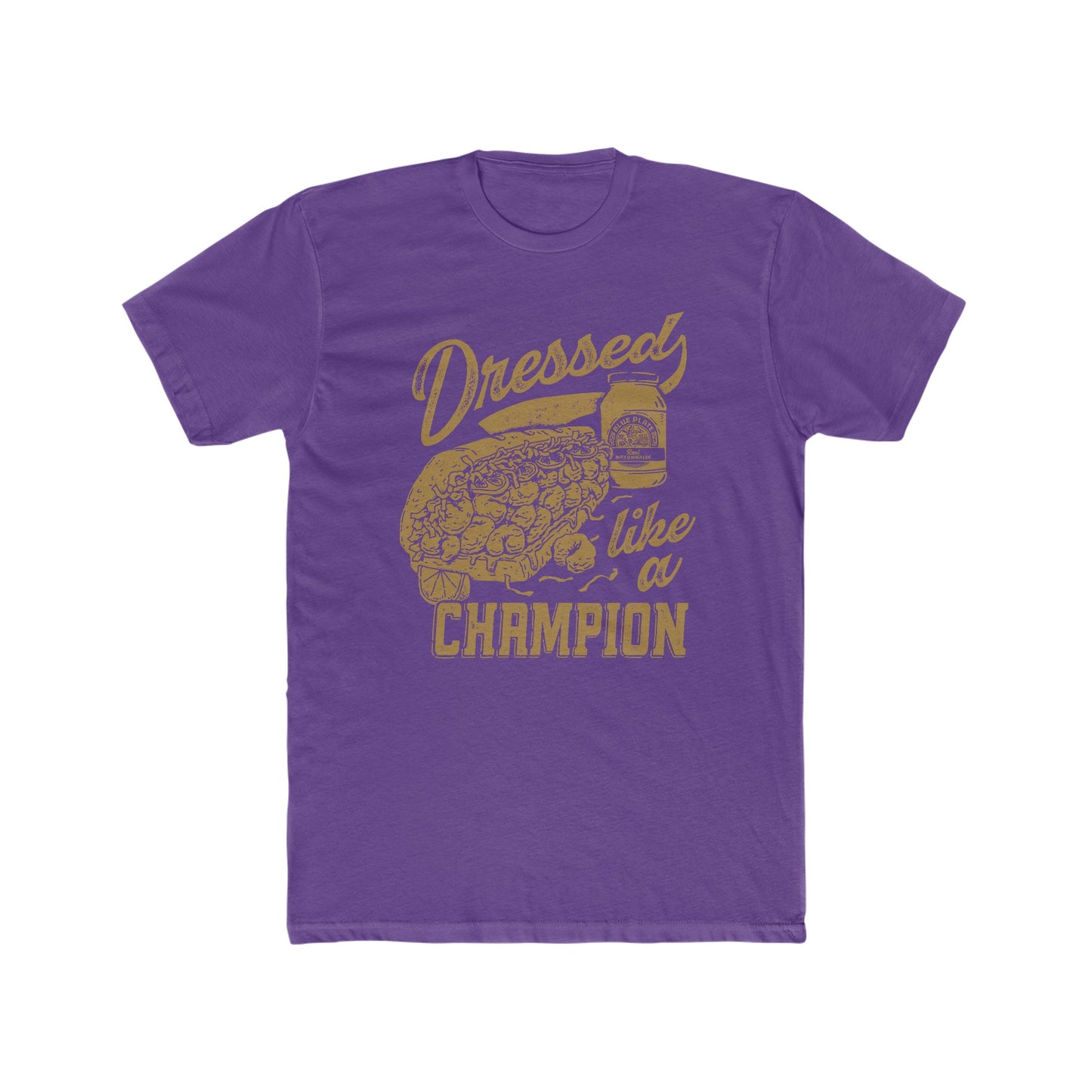 Dressed Like a Champion - Purple & Gold