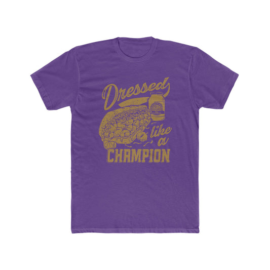 Dressed Like a Champion -  Purple & Gold