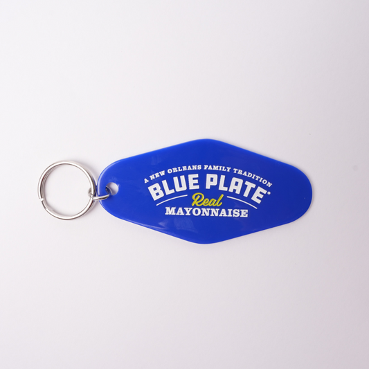 Blue Plate® Motel Keychain