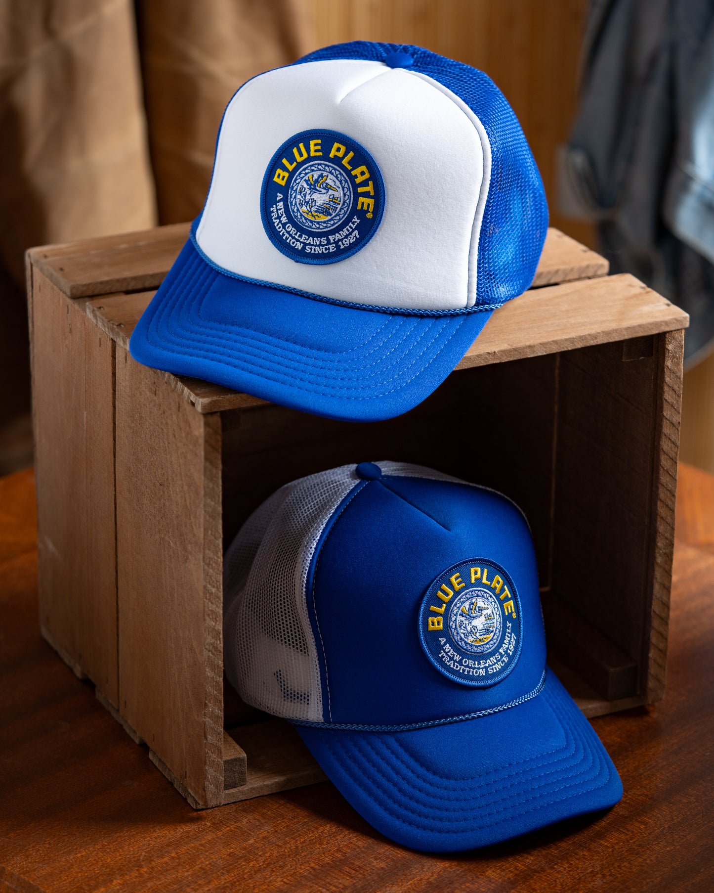 Blue Plate® Foam Trucker Hat