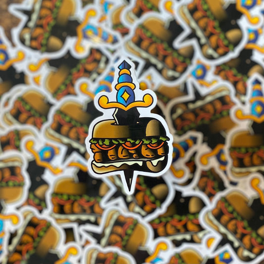 Sailor Jerry Poboy Sticker