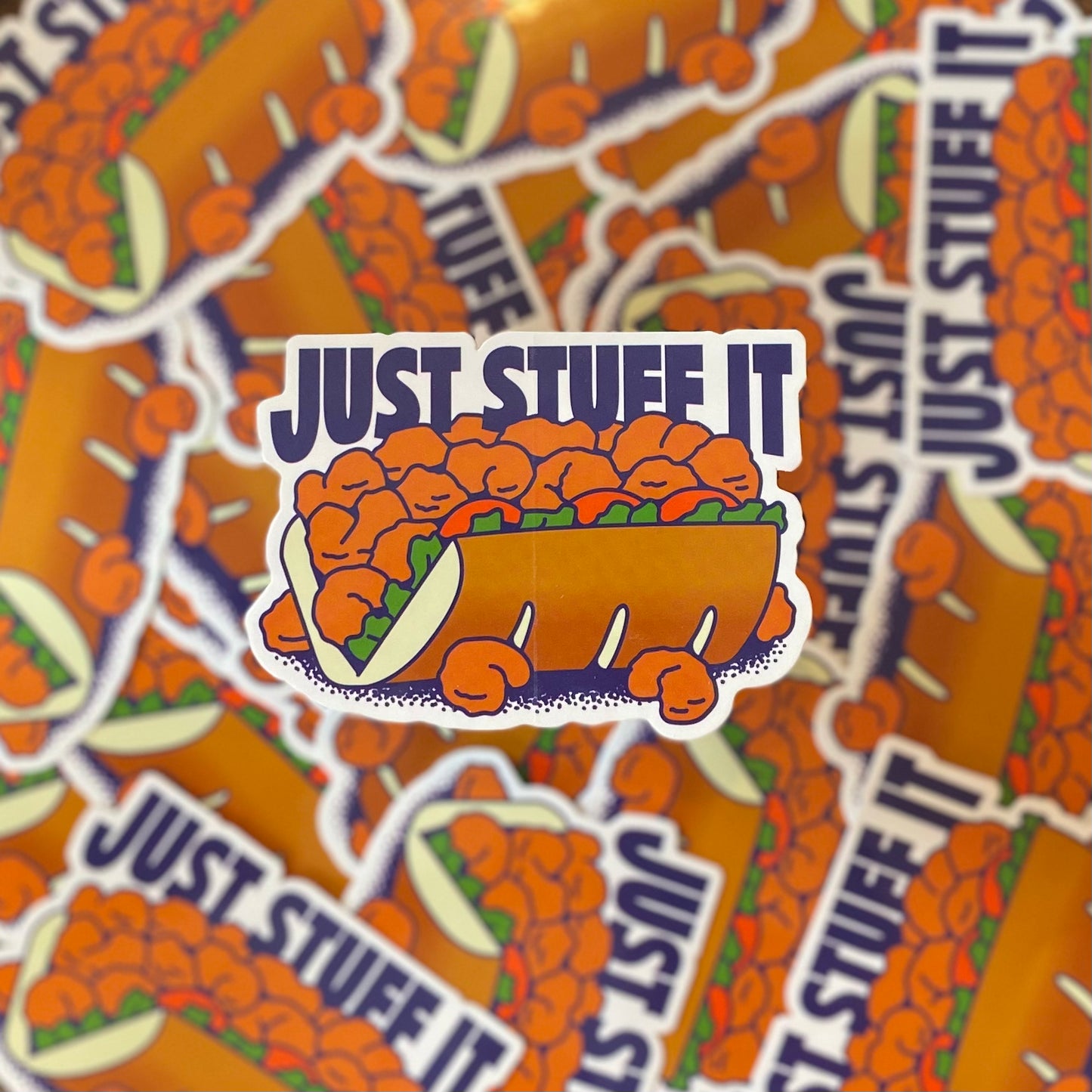 Just Stuff It Sticker
