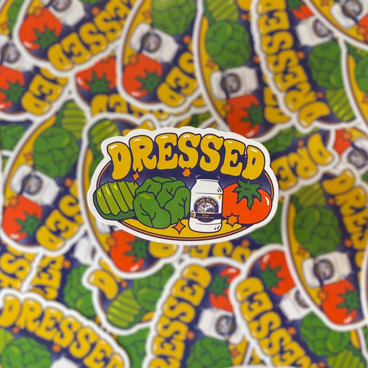 Dressed Sticker
