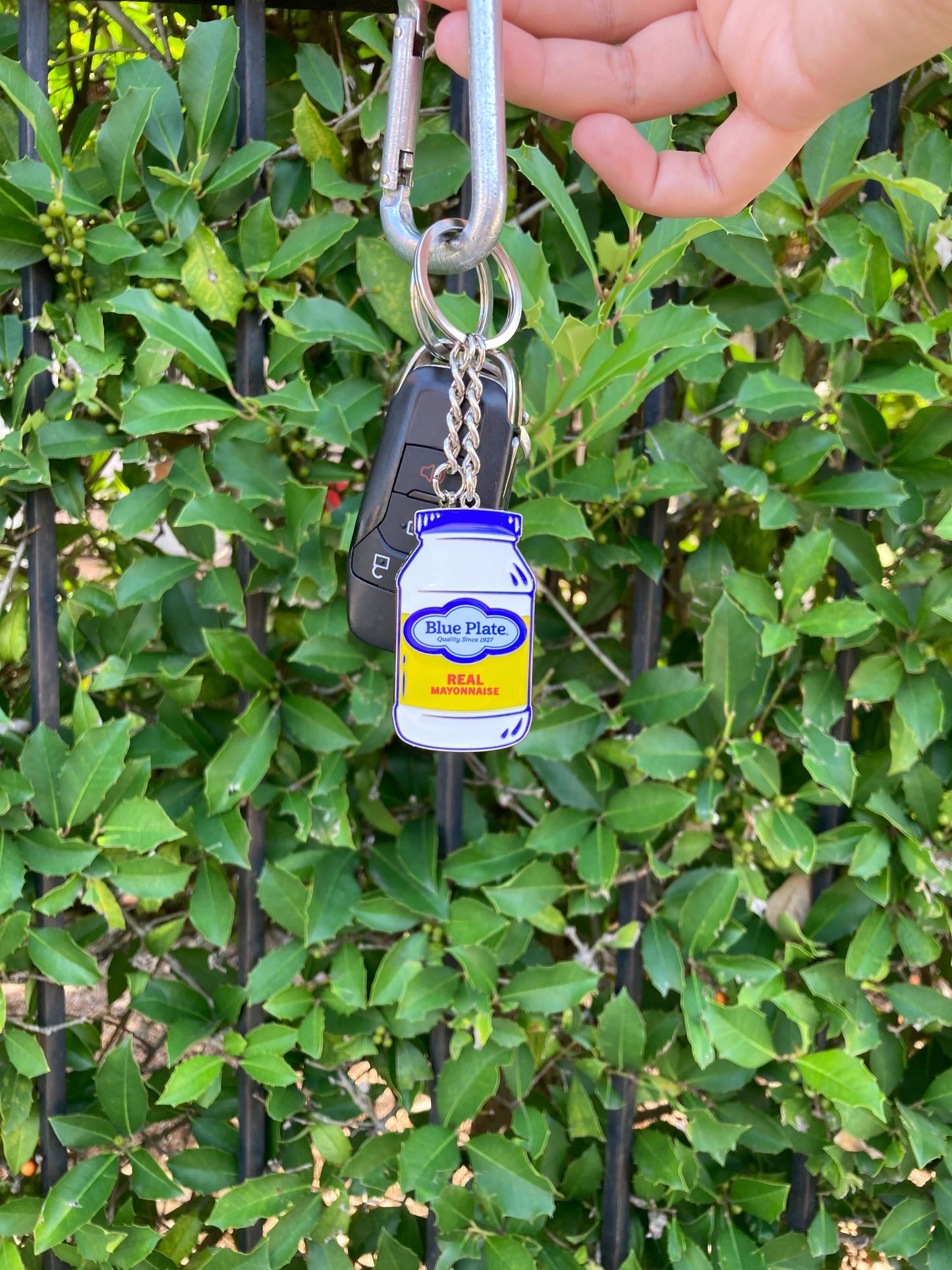 Blue Plate® Mayo Keychain