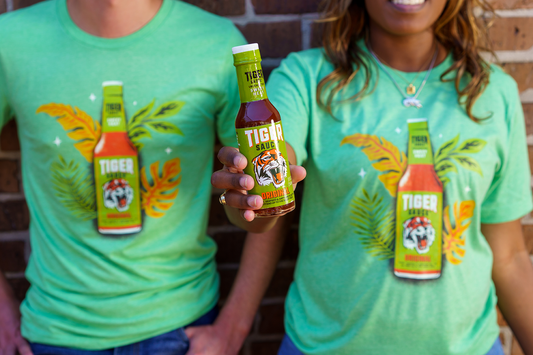 Tiger Sauce Green Bottle