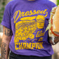 Dressed Like A Champ - Purple & Gold Vintage Label