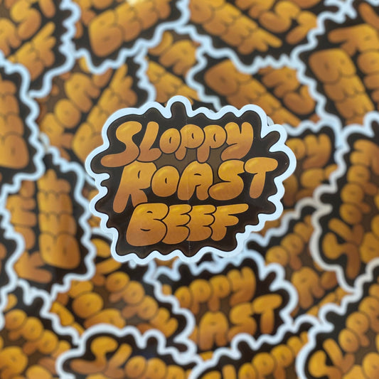 Sloppy Roast Beef Sticker