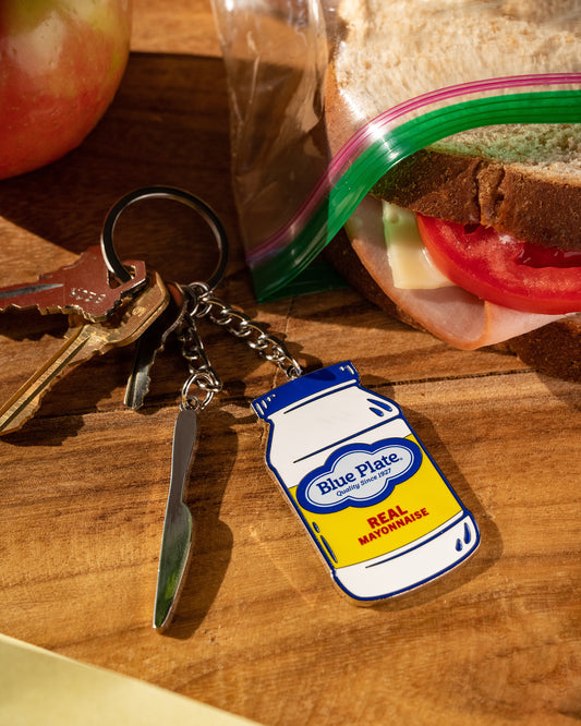 Blue Plate® Mayo Keychain