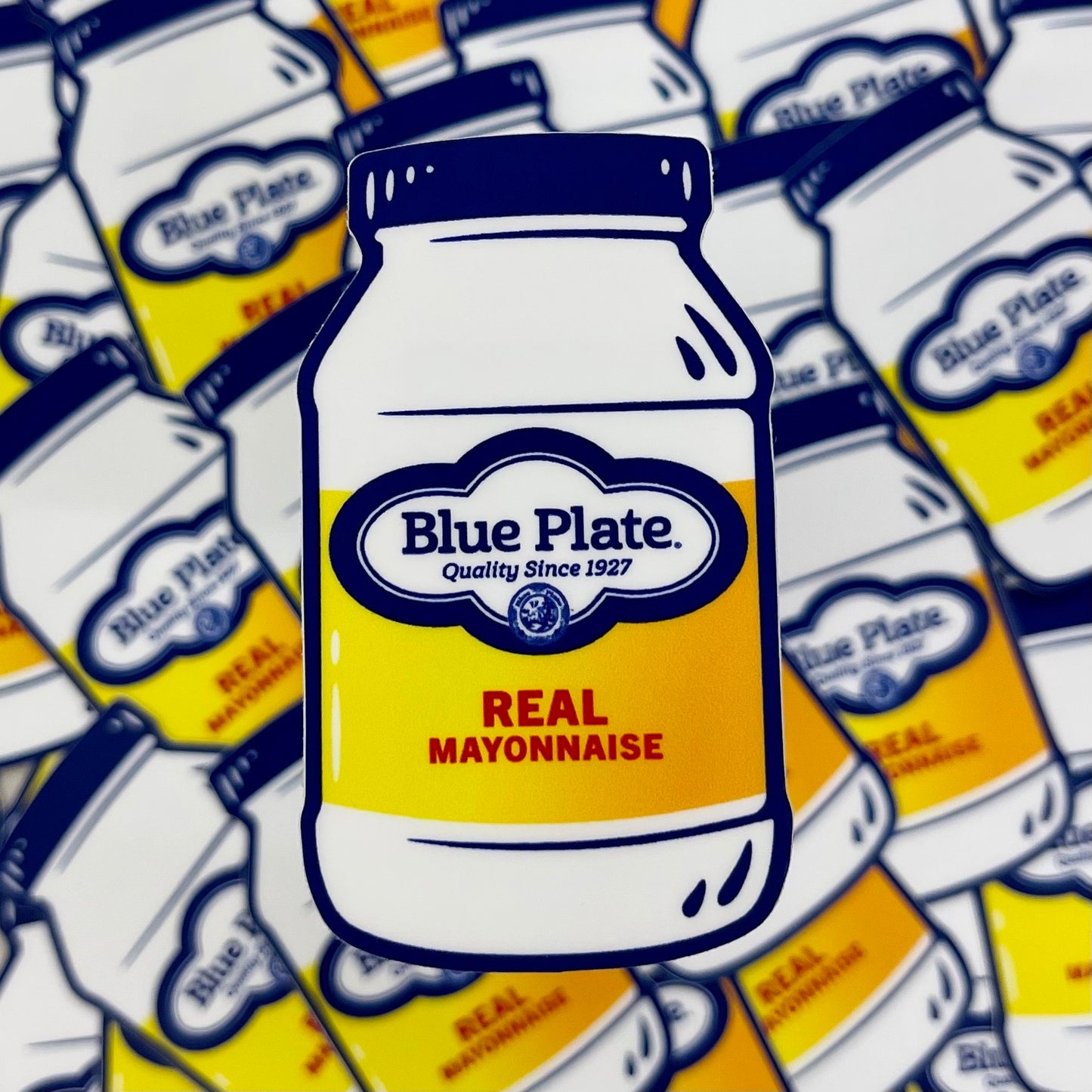 Blue Plate® Mayo Sticker